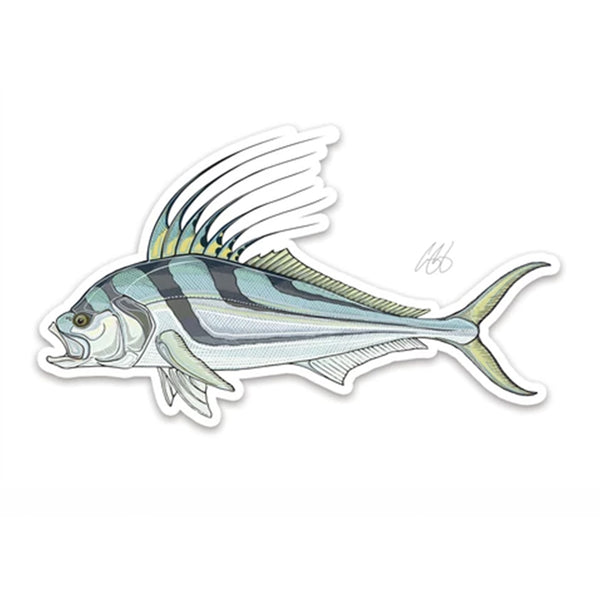 Casey Underwood Fish Decal - Salt Water