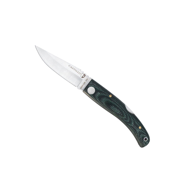 Castillo Navaja Micarta Knife - Pine Green