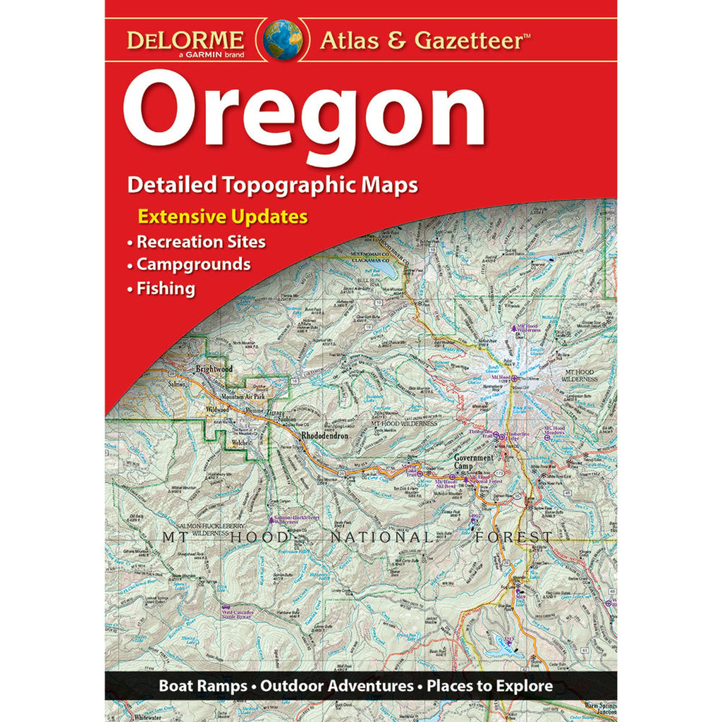 Delorme Gazetter and Atlas : Oregon