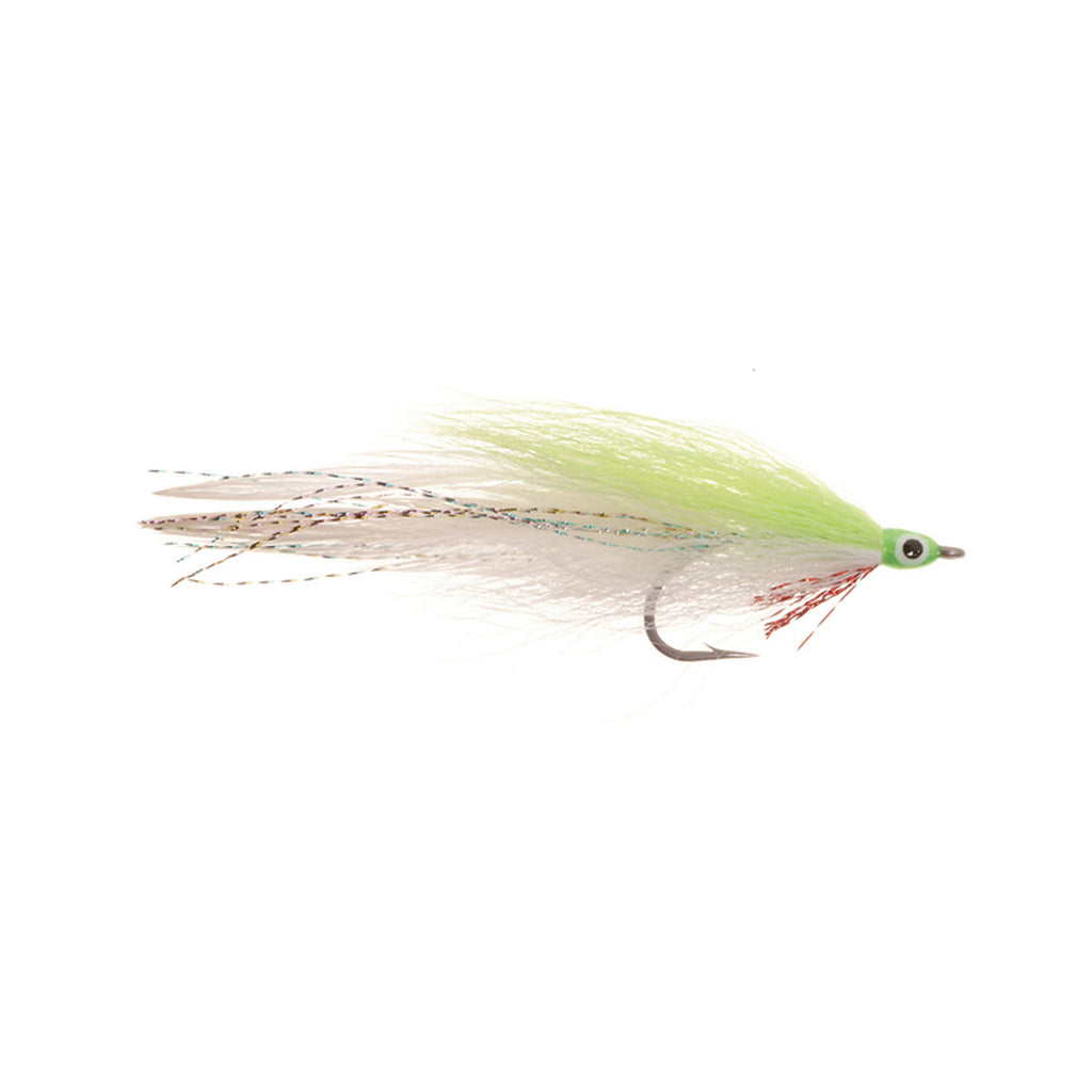 Lefty's Deceiver - Chartreuse/White