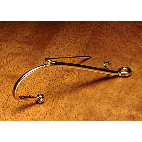Hareline Gold Brooch Pin