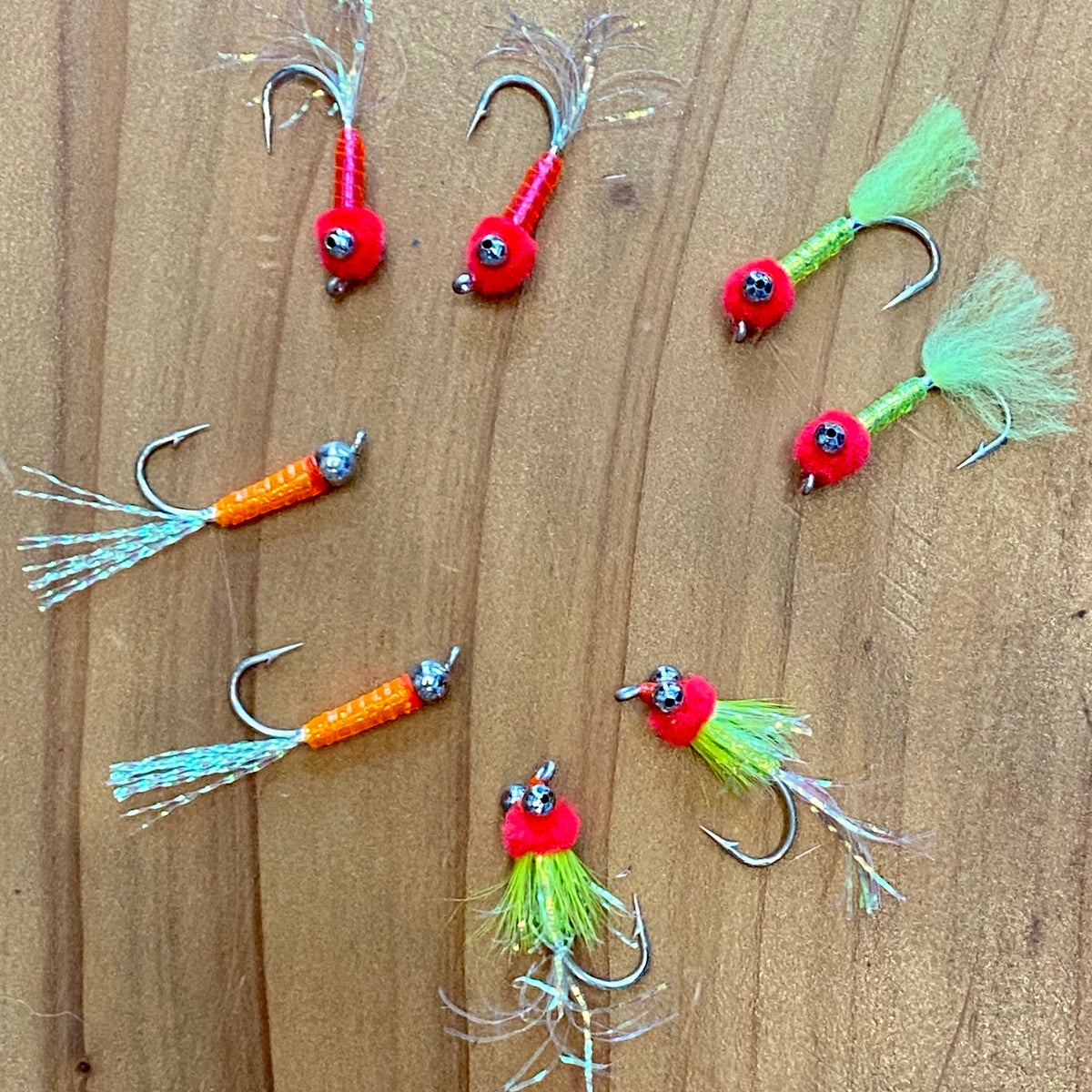 american fly fishing lures The Joe's Flies "Hot-4-Trout 4 pack! The beadhead will help you to get it where you want it. Joe's Flies Super Striker Elite