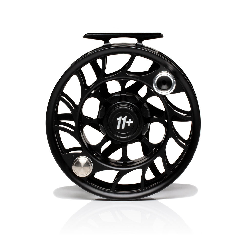 Hatch Iconic 11 Plus Fly Reel Grey/Black / Large Arbor