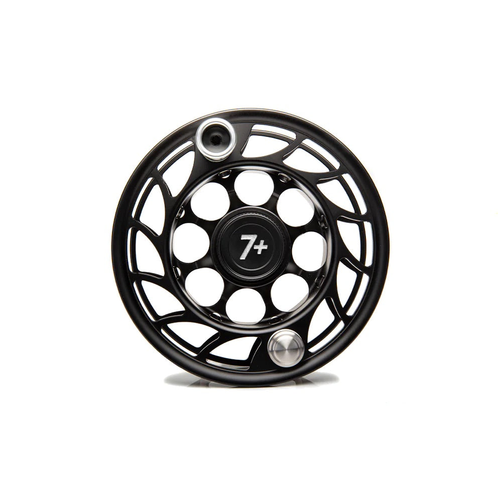 Hatch Iconic 4 Plus Fly Reel Black / Silver / Large Arbor