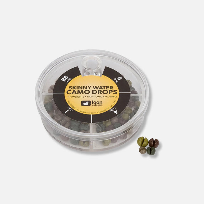 Loon Split Shot Assortment-Skinny Water Drops