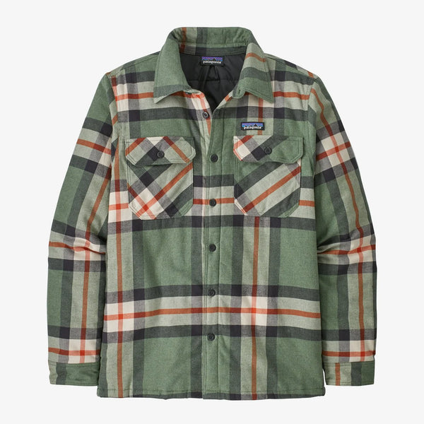 Patagonia Men's Insulated Organic Cotton Midweight Fjord Flannel Shirt
