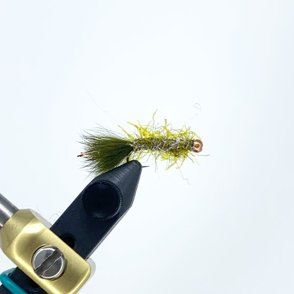 Rowley's BB Micro Leech Olive #16