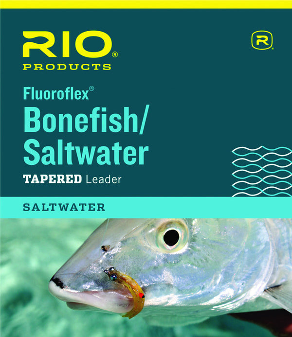Rio Bonefish/Saltwater Fluoroflex Tapered Leaders 