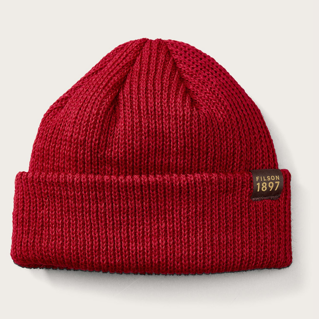 Red wool watch cap shop