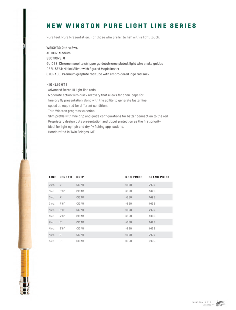 R.L. Winston Pure Series Fly Rod