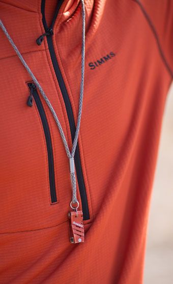 Simms Guide Lanyard Orange