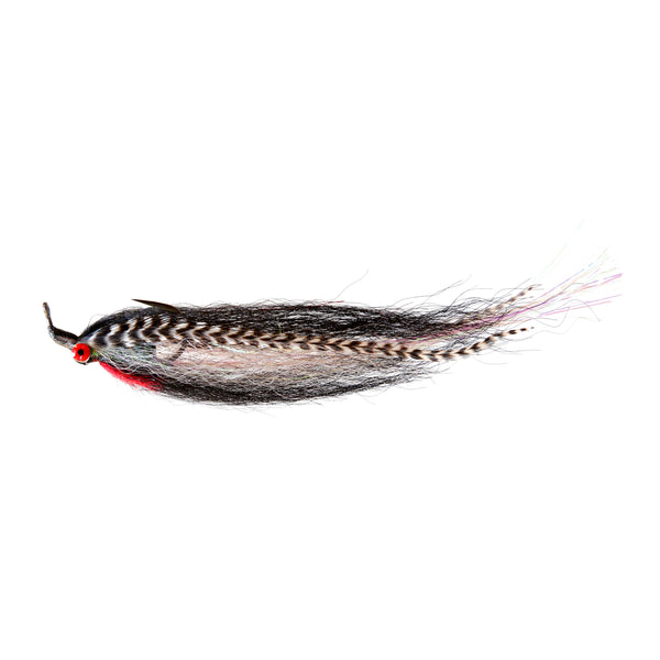 Steve Adachi RATTLE Clouser - Black/White