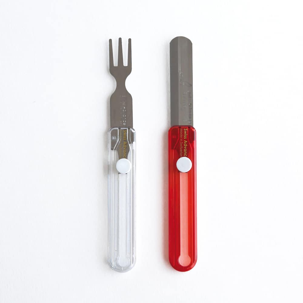 Swiss Hippus Travel Fork and Knife