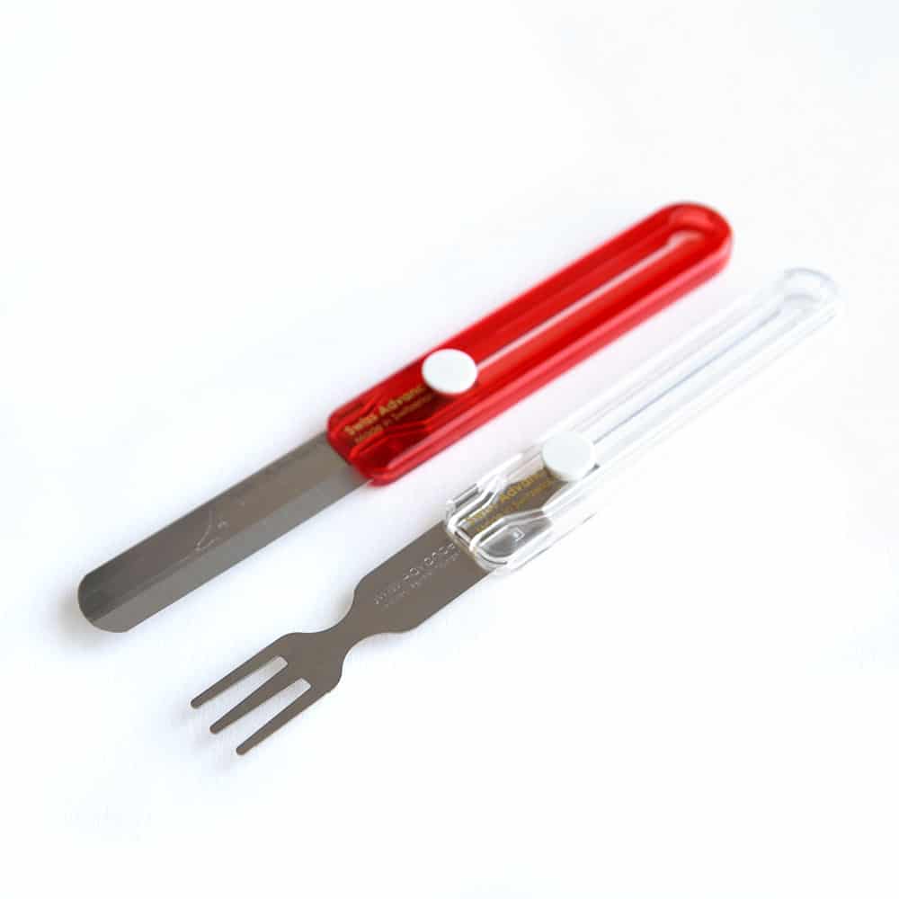 Swiss Hippus Travel Fork and Knife