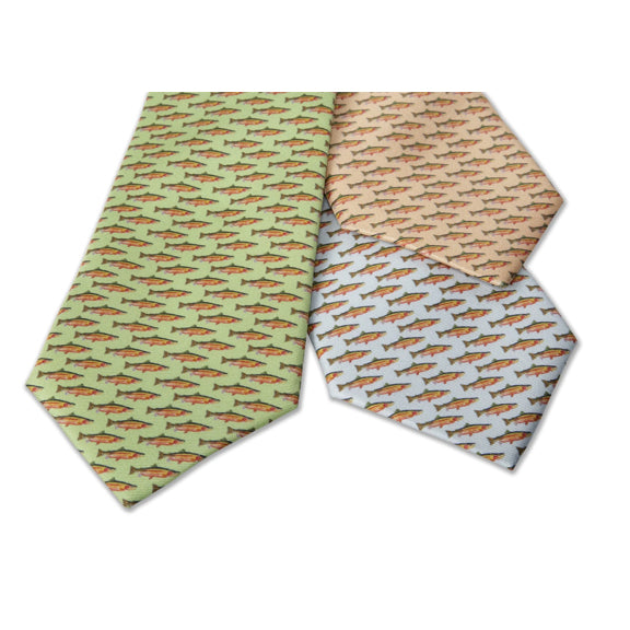 Winston Trout School Silk Tie