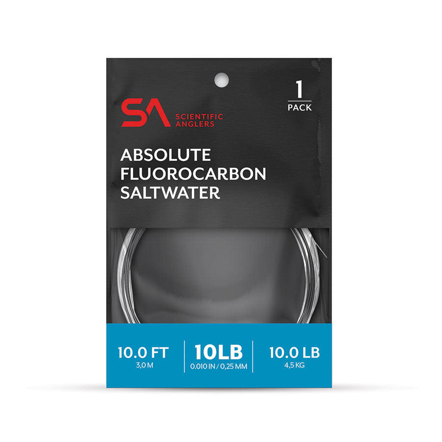 Scientific Anglers Absolute Saltwater Fluorocarbon 10' Leader