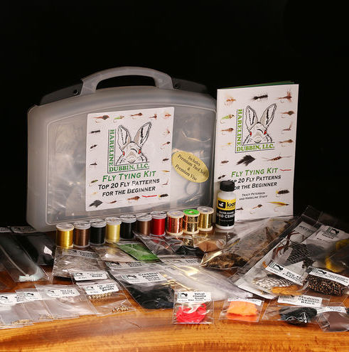 Hareline Fly Tying Kit - Premium Tools and Vise