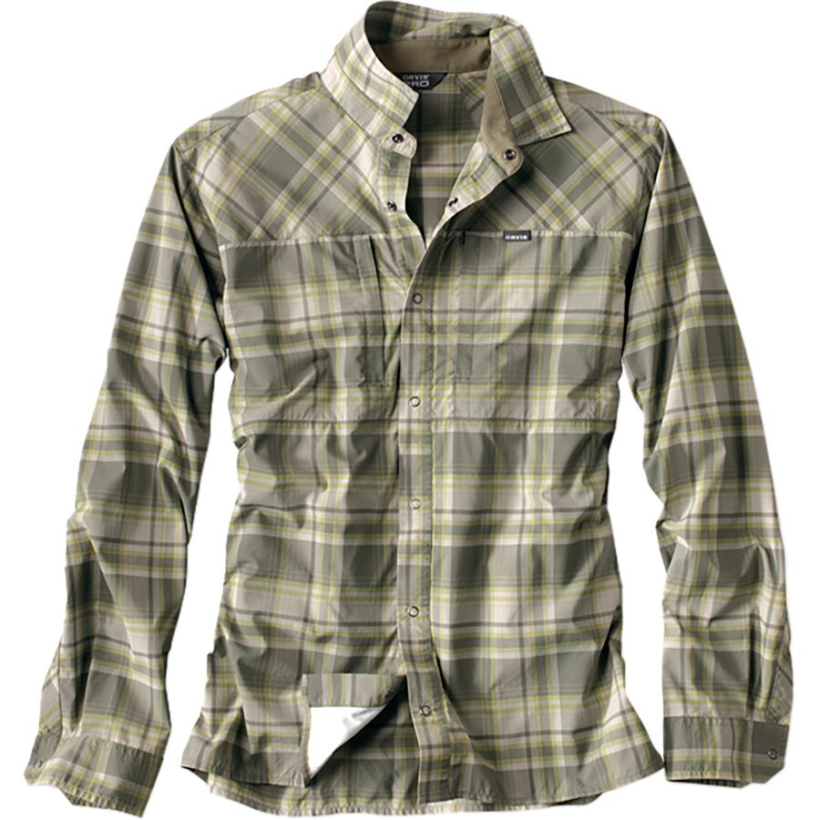 Orvis Men's Pro Stretch Long Sleeve Shirt Sagebrush / XXL