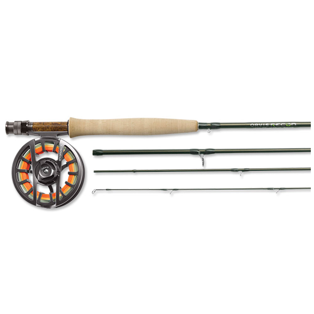 Grouping Of Orvis Fly Fishing Rods, Reels, Gear