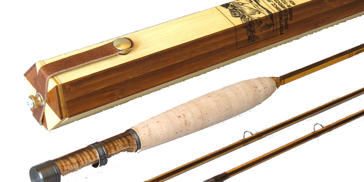 Alpenglow Peerless 5wt Deluxe Bamboo Fly Rod – Lost Coast Outfitters